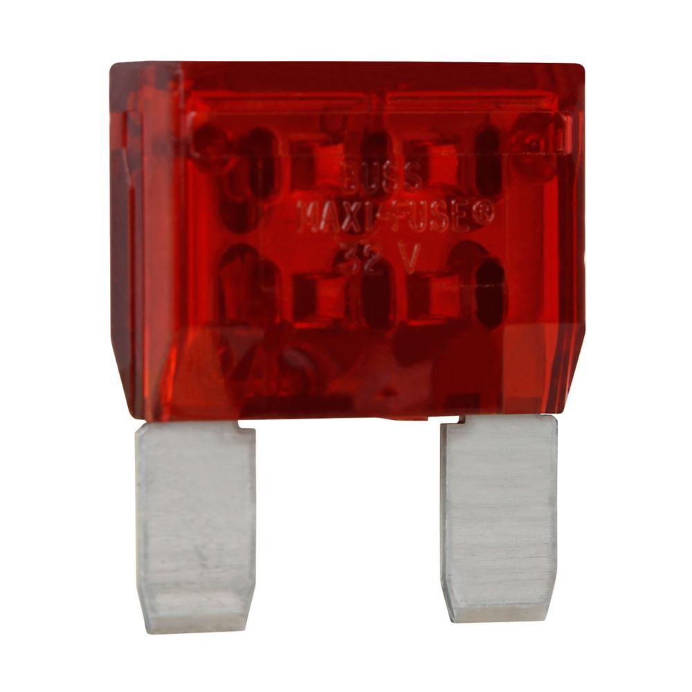 Bussmann Fuse, Red Blade, Maxi, 50 Amp, Single, With English/ Spanish/ French Language Blister Packaging – BP/MAX-50-RP