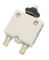 Bussmann Circuit Breaker, Type III, 10 Amp, 250 Volt AC/ 32 Volt DC, 1/4 Inch Quick-Connect Terminals, Manual Reset – CB174-10