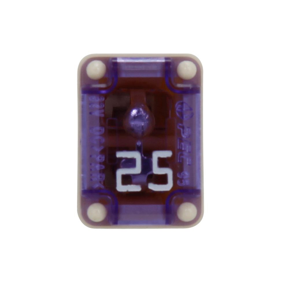 Bussmann Fuse, Micro Female Type, Fmm, 25 Amp, Single – FMM-25