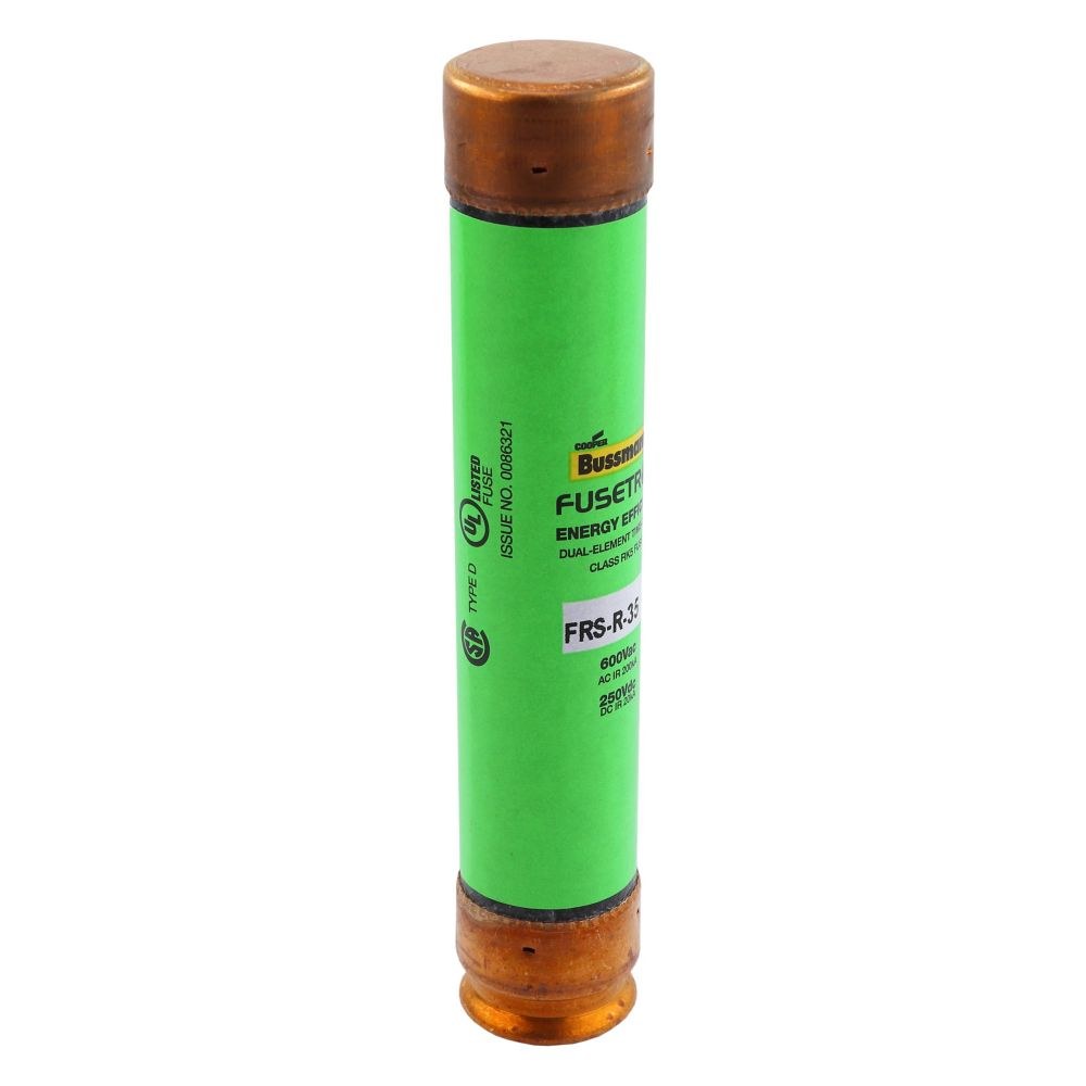 Bussmann Fuse, Fusetron™, Dual Element Time Delay Fuse, Class RK5, 35 Amp – FRS-R-35