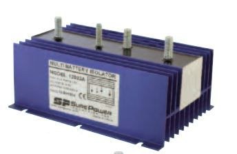Bussmann Battery Isolator, Surepower™, Prevent Auxiliary Batteries from Draining Main Battery Power IN Vehicle Electrical Systems – RB-BI-120A