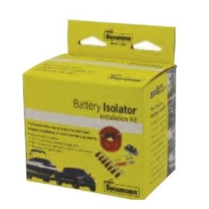 Bussmann Battery Isolator Wiring Kit, Used to Make Battery Isolator Installation Easier, 15 Foot 18 Gauge Wire – RB-BIK-1882