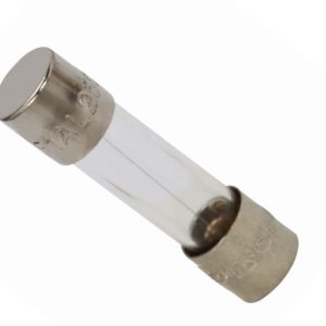 Bussmann Fuse, S500 Series, Glass Tube, 5 Amp, Electronic, Ferrule End Connection, 50 Aic at 250 Volt AC Interrupt Rating, Single – S500-5-R