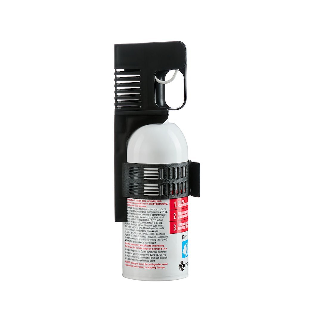 Brk Electron Fire Extinguisher, First Alert ®, Ul Rated 5-B:C, Sodium Bicarbonate Extinguishing Agent, 1.4 Pound Bottle, Steel, White – KITCHEN5