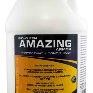 Bio-Kleen Vinyl Protectant, Amazing Armor, 1 Gallon Jug, Single, Use Protect Vinyl/ Rubber/ Leather Surface – M00209