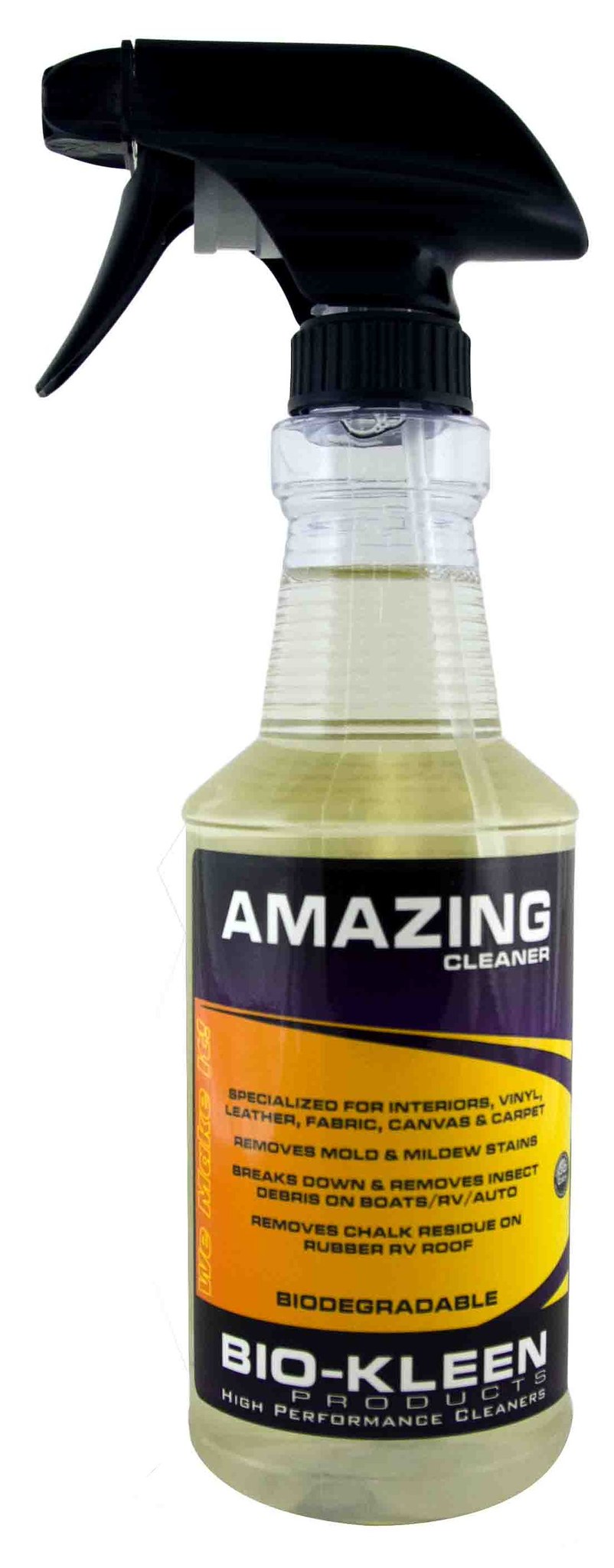 Bio-Kleen Vinyl Cleaner, Amazing Cleaner, 16 Ounce Spray Bottle, Single – M00305