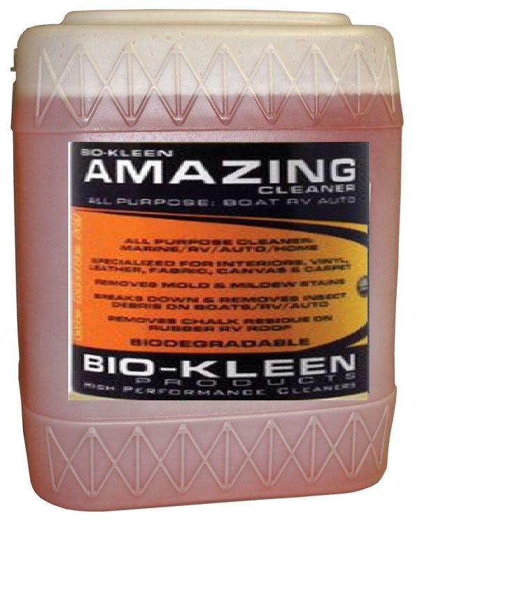 Bio-Kleen Vinyl Cleaner, Amazing Cleaner, 5 Gallon, Single – M00315