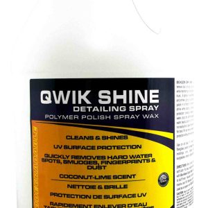 Bio-Kleen Detailing Spray, Qwik Shine, Use to Remove Dust/ Smudges/ Bird Hits and Water Spots, 1 Gallon, Single – M00909