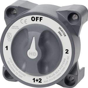 Blue Sea Systems Battery Selector Switch, HD Series – 3003-BSS