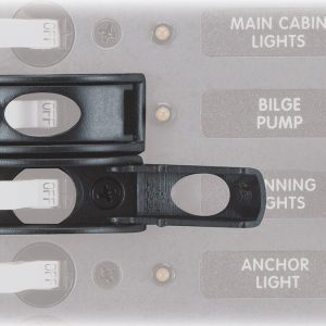 Blue Sea Systems Circuit Breaker Switch Guard, For A-Series Single Pole Toggle Circuit Breakers to Avoid Accidental Switching – 4100-BSS