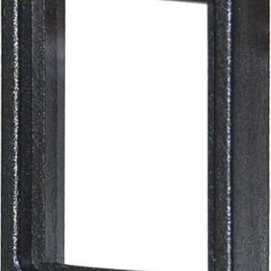 Blue Sea Systems Switch Panel, Adapts 360 Panel Rocker Switches to the Circuit Breaker Aperture of the 360 Panels, Gray – 4119-BSS