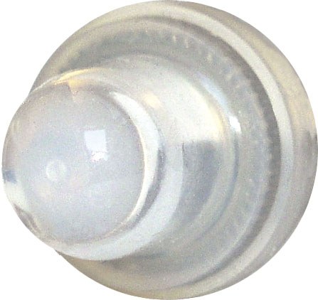 Blue Sea Systems Circuit Breaker Reset Button Boot, Use with Thermal Push Button Circuit Breaker to Protect Against Wet Environments – 4135-BSS