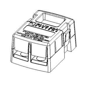 Blue Sea Systems Fuse Block, 32 Volts DC, 80 Amps, Uses Blade Fuse, With Protective Cover – 5006100-BSS