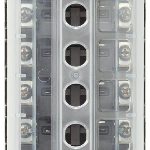 Blue Sea Systems Circuit Breaker Block, 6 Position Independent Source Without Ground Base – 5050-BSS