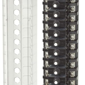 Blue Sea Systems Circuit Breaker Block, 12 Position Independent Source Without Ground Base – 5051-BSS