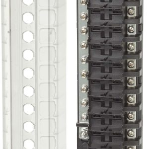 Blue Sea Systems Circuit Breaker Block, 12 Position Common Source with Ground Base – 5054-BSS