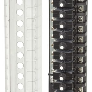 Blue Sea Systems Circuit Breaker Block, 12 Position Common Source with Ground Base – 5054-BSS