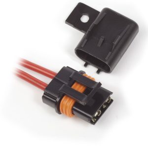 Blue Sea Systems Fuse Holder, For Waterproof IN-Line Ato/Atc Fuse, 30 Amp, With 12 Awg Pigtails – 5065-BSS