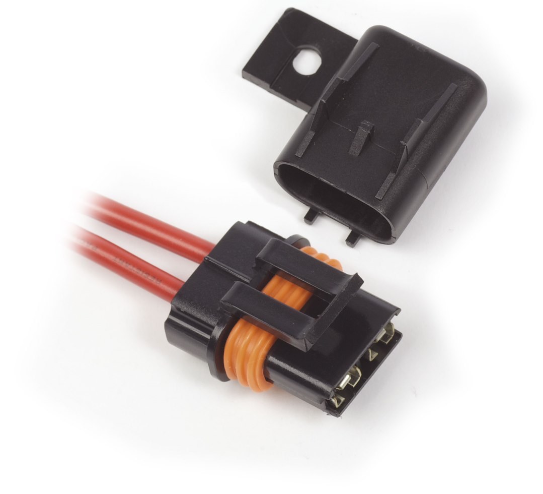 Blue Sea Systems Fuse Holder, For Waterproof IN-Line Ato/Atc Fuse, 30 Amp, With 12 Awg Pigtails – 5065-BSS