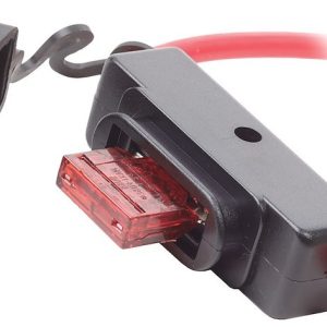 Blue Sea Systems Fuse Holder, For Maxi IN-Line Fuse, 48 Amps, 32 Volts DC – 5068-BSS