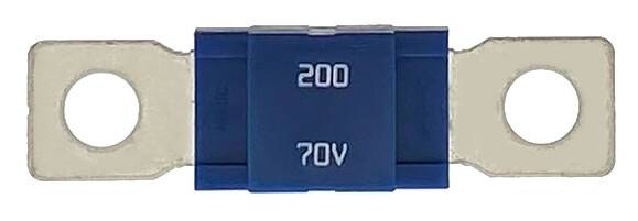 Blue Sea Systems Fuse, Bolt-On Fuse, Amg, 200 Amp, 70 Volt DC, Single – 5105-BSS