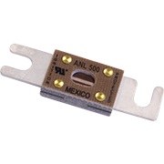 Blue Sea Systems Fuse, Bolt-On Fuse, Anl, 500 Amps/ 32 Volts DC, Ignition Protected, Single – 5137-BSS