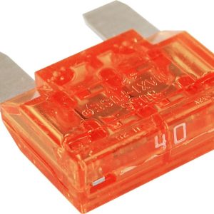 Blue Sea Systems Fuse, Blade Fuse, Maxi, 40 Amps/ 32 Volts DC, Single – 5139-BSS