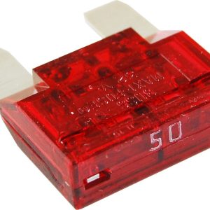 Blue Sea Systems Fuse, Blade Fuse, Maxi, 50 Amps/ 32 Volts DC, Single – 5140-BSS