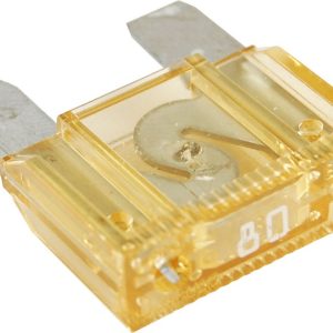 Blue Sea Systems Fuse, Blade Fuse, Maxi, 80 Amps/ 32 Volts DC, Single – 5143-BSS