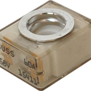 Blue Sea Systems Fuse, Terminal Fuse, Mrbf, 60 Amp, 58 Volt DC, Gold – 5178-BSS