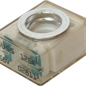 Blue Sea Systems Fuse, Terminal Fuse, Mrbf, 125 Amp, Single, 58 Volt DC, Green – 5184-BSS
