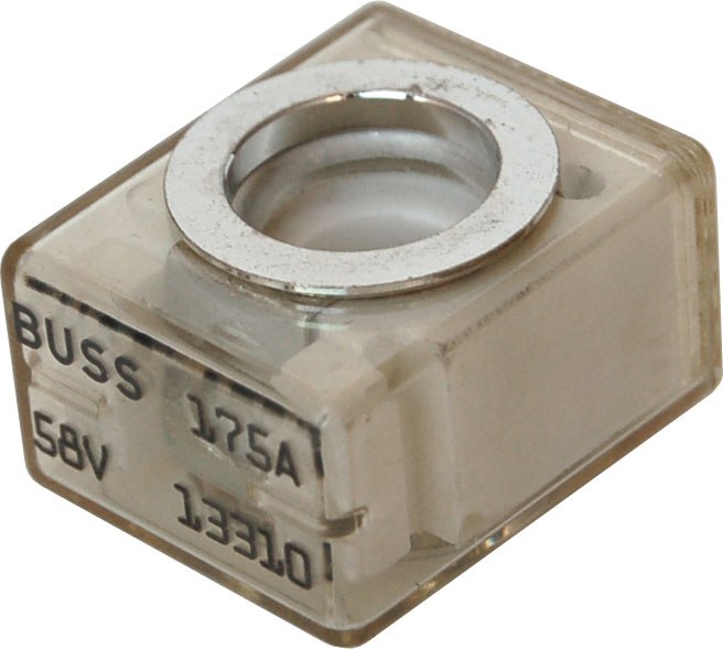 Blue Sea Systems Fuse, Terminal Fuse, Mrbf, 175 Amp, Single, 58 Volt DC, White – 5186-BSS