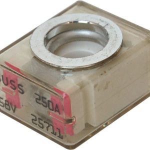 Blue Sea Systems Fuse, Terminal Fuse, Mrbf, 250 Ampere/ 58 Volt DC, Pink, Single – 5189-BSS