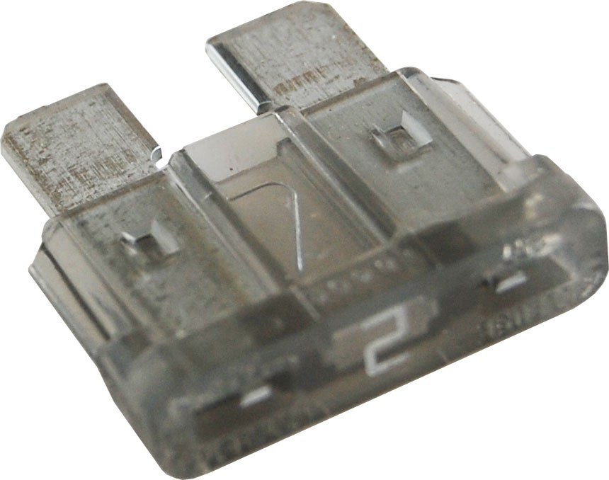 Blue Sea Systems Fuse, Blade Fuse, Ato/ Atc, 2 Amps/ 32 Volts DC, Set of 2 – 5236-BSS