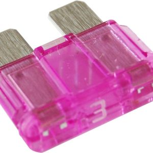 Blue Sea Systems Fuse, Blade Fuse, Ato/ Atc, 3 Amps/ 32 Volts DC, Set of 2 – 5237-BSS