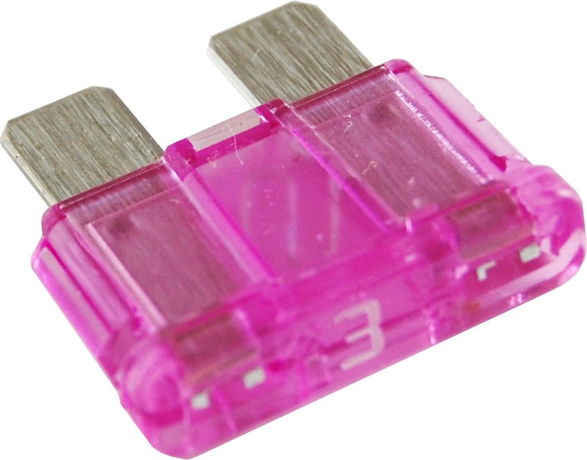 Blue Sea Systems Fuse, Blade Fuse, Ato/ Atc, 3 Amps/ 32 Volts DC, Set of 2 – 5237-BSS