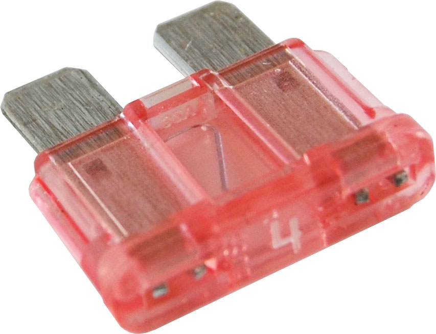Blue Sea Systems Fuse, Blade Fuse, Ato/ Atc, 4 Amps/ 32 Volts DC, Set of 2 – 5238-BSS