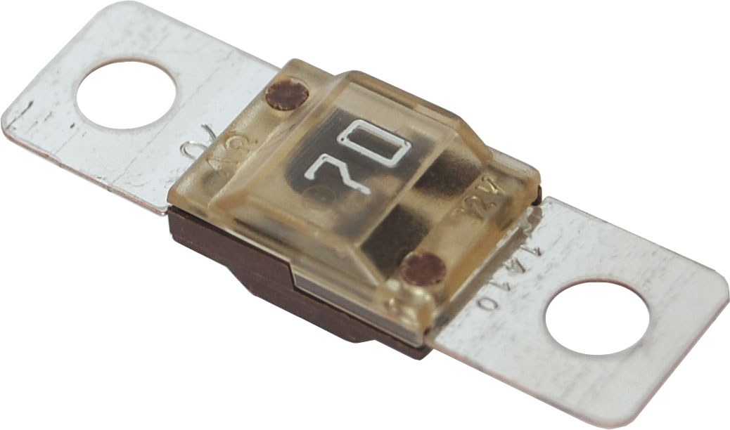 Blue Sea Systems Fuse, Fast Acting Blade Fuse, Ami/ Midi, 70 Ampere/ 32 Volt DC, Ignition Protected, Tin-Plated Blade – 5254-BSS