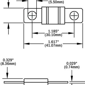 Blue Sea Systems Fuse, Fast Acting Blade Fuse, Ami/ Midi, 70 Ampere/ 32 Volt DC, Ignition Protected, Tin-Plated Blade – 5254-BSS