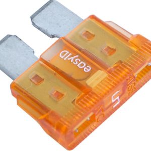 Blue Sea Systems Fuse, Blade Fuse, Atc Easyid, 5 Amps/ 32 Volts DC, Set of 2, Tin-Plated Blade – 5292-BSS