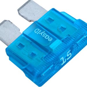 Blue Sea Systems Fuse, Blade Fuse, Atc Easyid, 15 Amps/ 32 Volts DC, Set of 2, Tin-Plated Blade – 5295-BSS