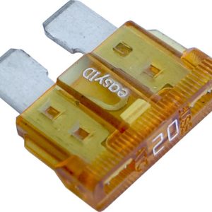 Blue Sea Systems Fuse, Blade Fuse, Atc Easyid, 20 Amps/ 32 Volts DC, Set of 2 – 5296-BSS