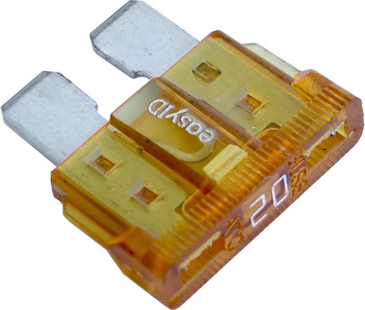 Blue Sea Systems Fuse, Blade Fuse, Atc Easyid, 20 Amps/ 32 Volts DC, Set of 2 – 5296-BSS
