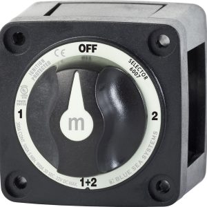 Blue Sea Systems Battery Selector Switch, M Series – 6007200-BSS
