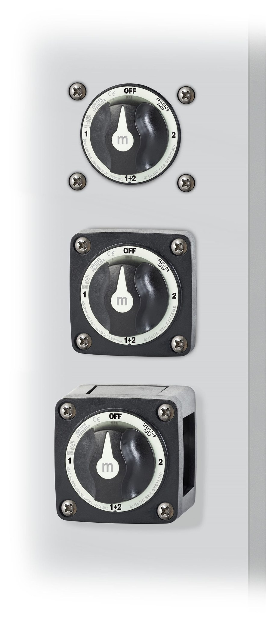 Blue Sea Systems Battery Selector Switch, M Series – 6007200-BSS