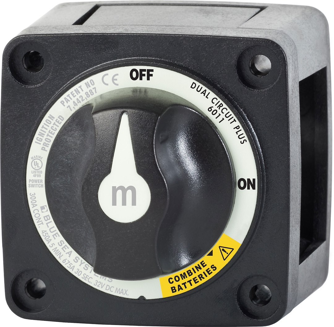 Blue Sea Systems Battery Selector Switch, M Series – 6011200-BSS