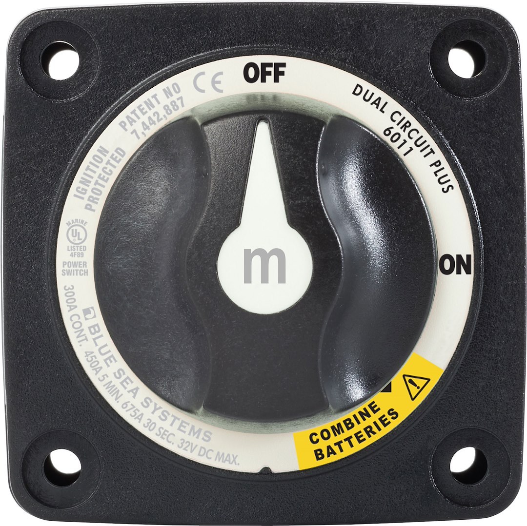 Blue Sea Systems Battery Selector Switch, M Series – 6011200-BSS