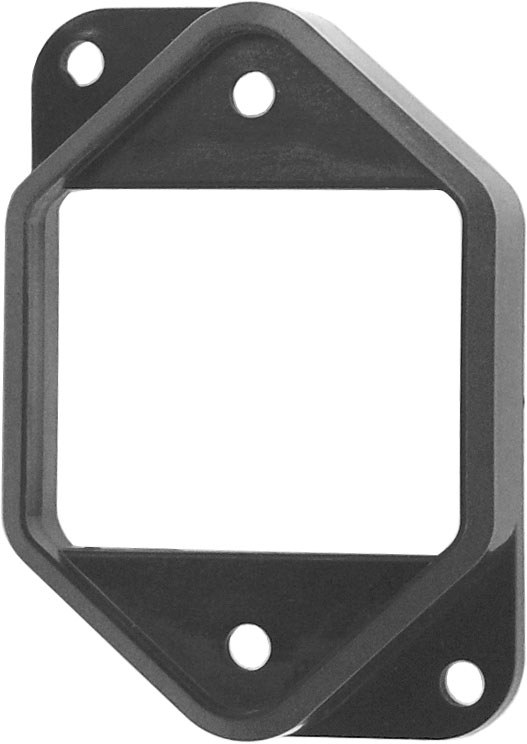 Blue Sea Systems Circuit Breaker Mount Adapter, 285 Series, For 285 Series/ 185 Series Panel Mount Circuit Breakers, Bezel Mount – 7098-BSS