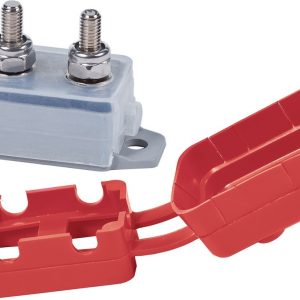 Blue Sea Systems Circuit Breaker, 10 Amp/ 28 Volt DC, Thermal Type, No 10-32 Screw Terminal, Manual Reset, Single, Corrosion Resistant – 7151-BSS