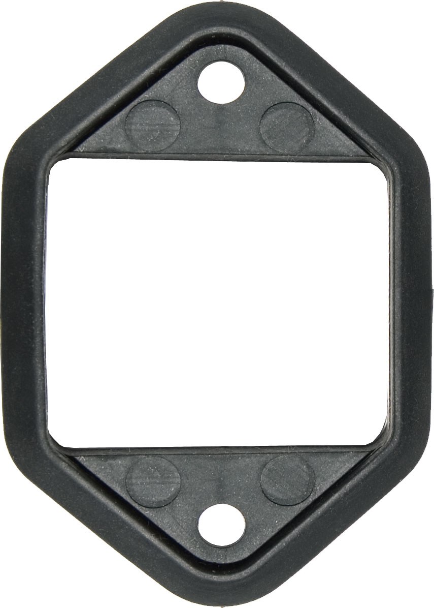 Blue Sea Systems Circuit Breaker Mount Adapter, 285 Series, For 285 Series/ 185 Series Panel Mount Circuit Breakers, Bezel Mount – 7198-BSS